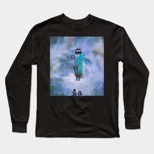 Inshallah XXVII: Blu Jesus Long Sleeve T-Shirt